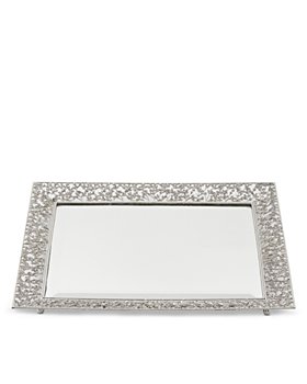 Olivia Riegel - Silver Isadora Beveled Mirror Tray