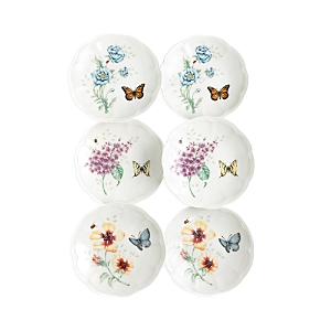 Photos - Plate Lenox Butterfly Meadow 6-Piece Party  Set L817046 