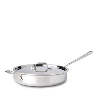 All-Clad All Clad Stainless Steel 3 Quart Sauté Pan with Lid