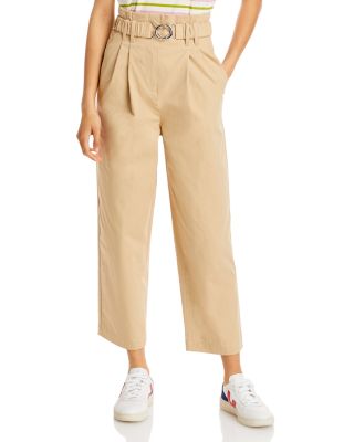 Derek Lam 10 Crosby - Atto Belted Paperbag Waist Pants