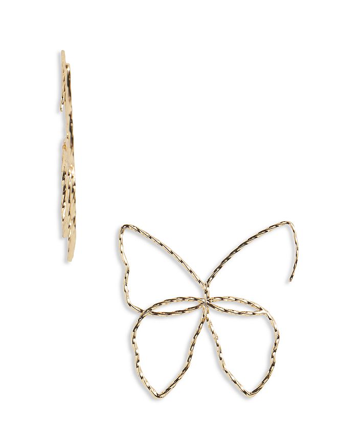 BAUBLEBAR Farasha Open Butterfly Threader Earrings Bloomingdale s