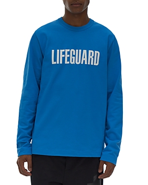 Helmut Lang Cerulean Pullover Lifeguard Sweatshirt