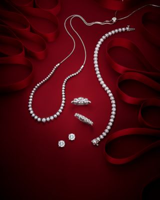 Certified Diamond Stud Earrings in 18K White Gold, 2.0 tcw&nbsp;