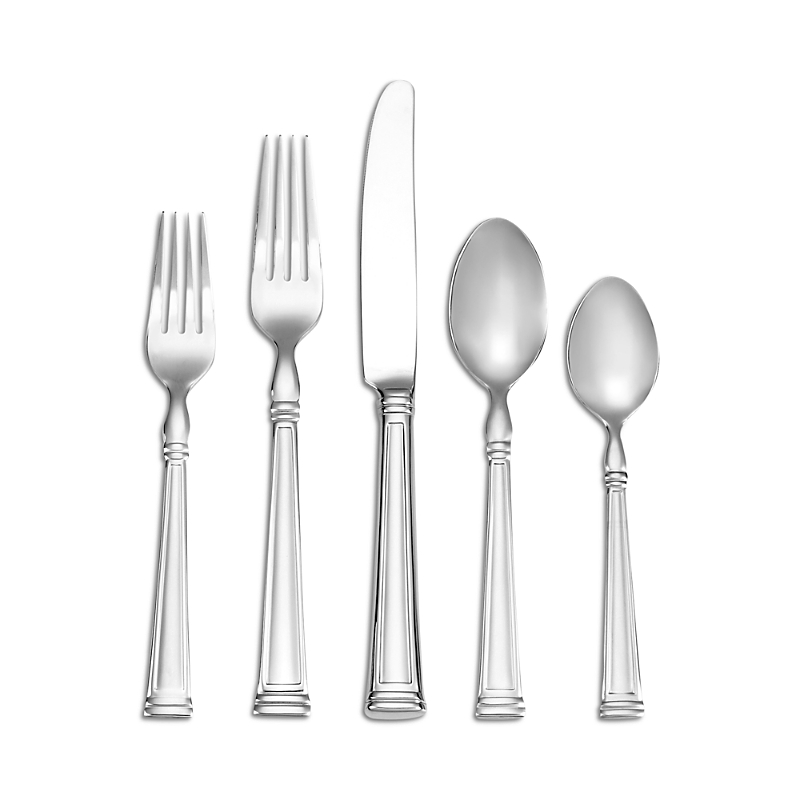Lenox Esquire 65-piece Flatware Set In Metallic