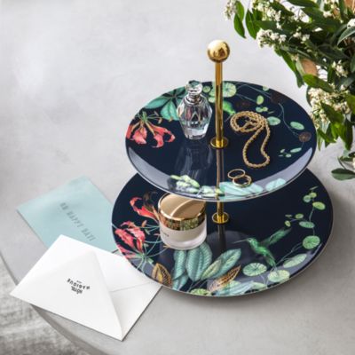 Avarua Porcelain Two Tier Server