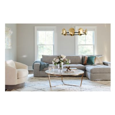 Mulholland 2-Piece Fabric Sectional