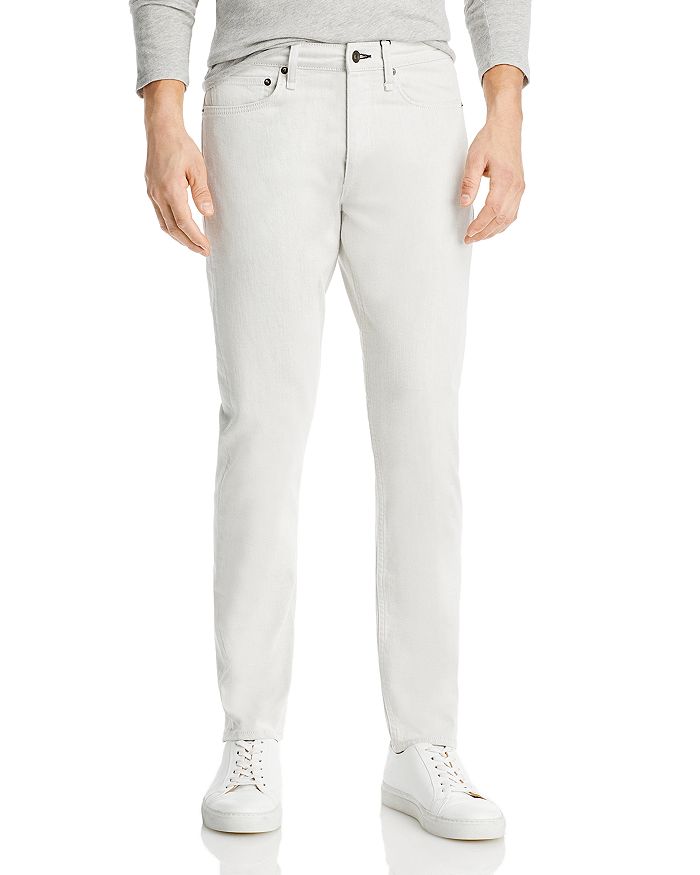 Rag & Bone Fit 2 Authentic Stretch Slim Fit Jeans In Optic White
