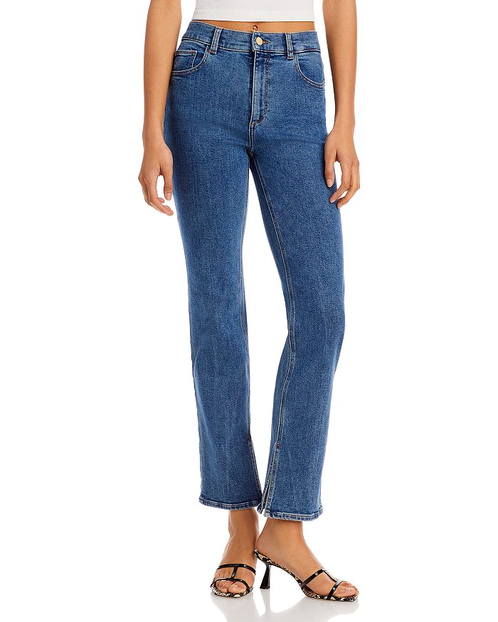 DL1961 Patti High Rise Straight Leg Jeans made with RECOVER™ in Keys ...