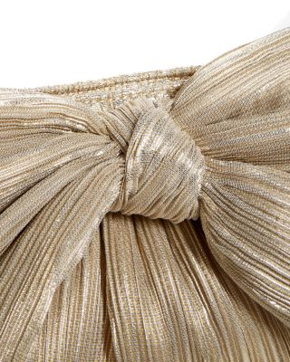 Rayne Small Pleated Bow Frame Clutch