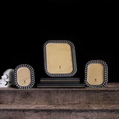 L'Objet Cuban Link Picture Frame, 5" x 7"