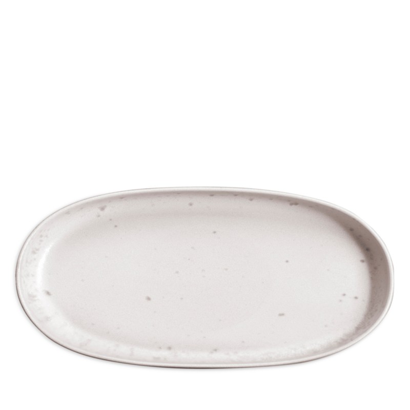 L'Objet Terra Oval Platter, Medium in White