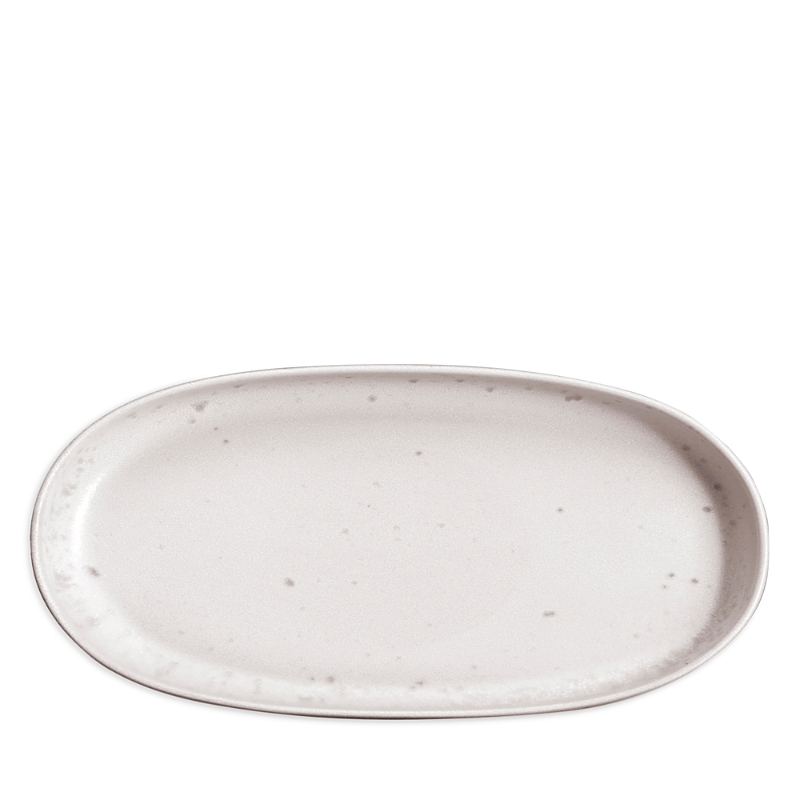 L'objet Terra Oval Platter, Medium In White