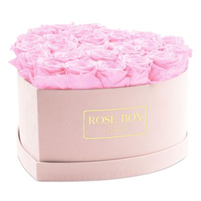 Rose Box NYC - Large Pink Heart Box