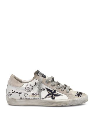 Golden Goose - Women's Super-Star Texas Journey Printed Low Top Sneakers