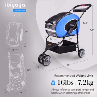  5-in-1 Pet Carrier with Backpack, Pet Carrier Stroller, Shoulder Strap, Carriers with Wheels for Dogs and Cats