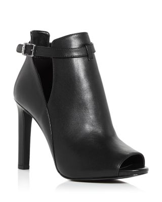 michael kors heeled booties