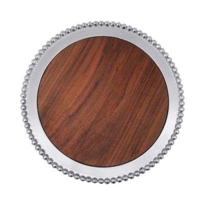 Pearled Round Cheese Board