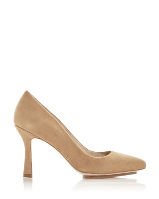 beige pumps 8 cm