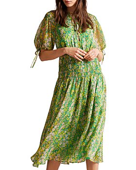 Ted Baker - Ursille Midi Dress with Neck Tie