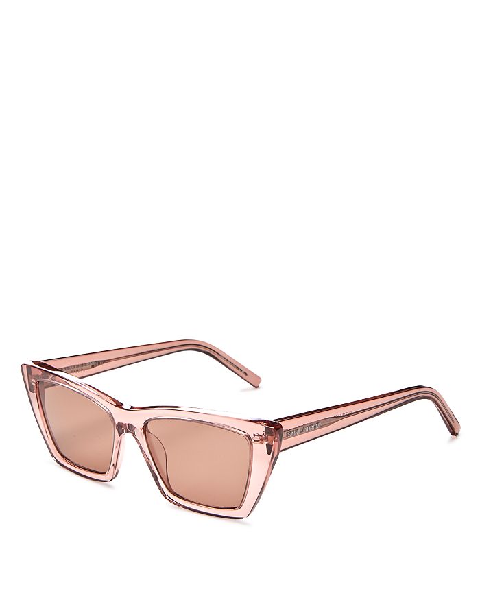 Saint Laurent Women's Square Sunglasses, 53mm | Bloomingdale's