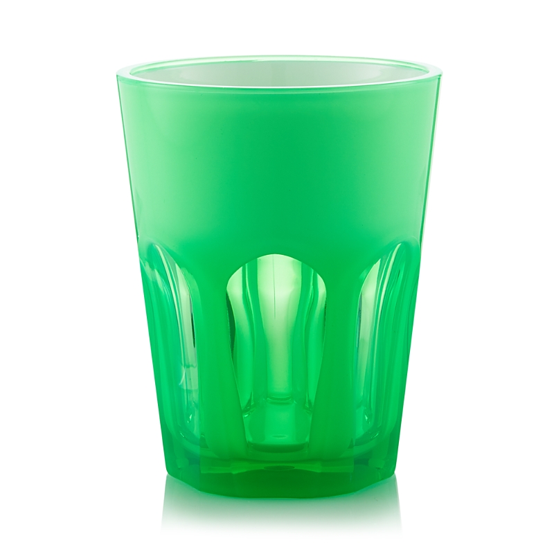 Mario Luca Giusti Acrylic Double Face Tumbler In Green