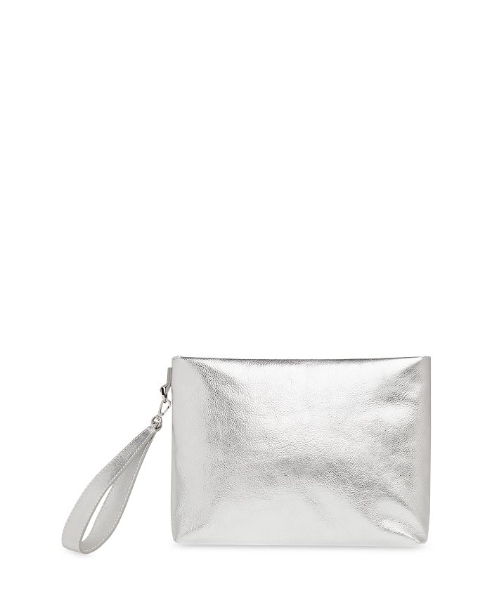 Whistles Avah Leather Clutch Bloomingdale s