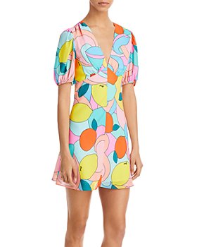 STAUD - Milla Fruit Print Dress