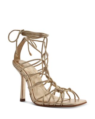 SCHUTZ Women's Heyde Ankle Tie High Heel Sandals Bloomingdale's