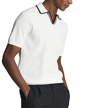 REISS - Ettrick Open Collar Tipped Polo