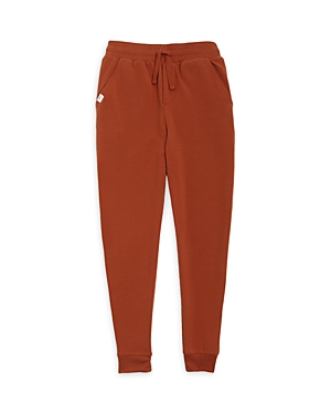 Miles The Label Boys' Miles Basics Jogger Pants - Big Kid In Dark Orange