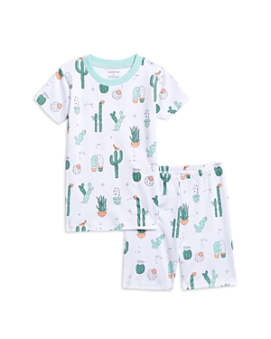 Noomie Unisex Cactus Print Pajama Set - Little Kid