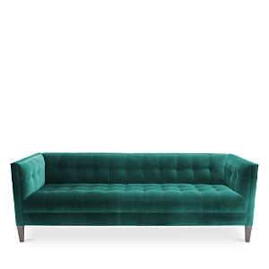 Bloomingdale's Artisan Collection Whitney Tufted Sofa In Vance Teal