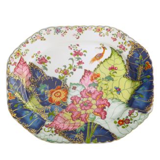 Mottahedeh Tobacco Leaf Platter