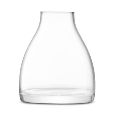Lsa Flower Kiln Clear Glass Vase, Small