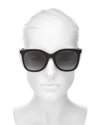 Women's Square Sunglasses, 55mm