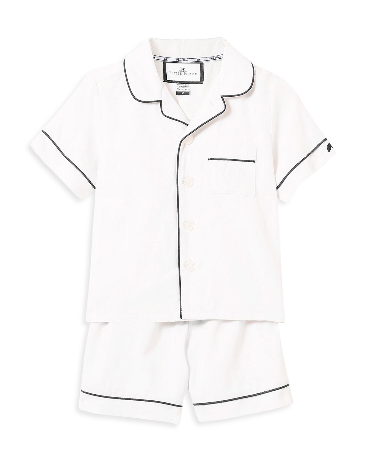Petite Plume Unisex Pajama Shorts Set - Baby, Little Kid, Big Kid