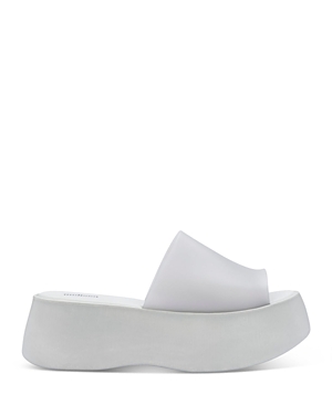 Shop Melissa Women's Becky Scented Platform Slide Sandals In Grey