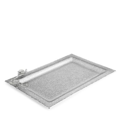 Michael Aram White Orchid Glass Tray