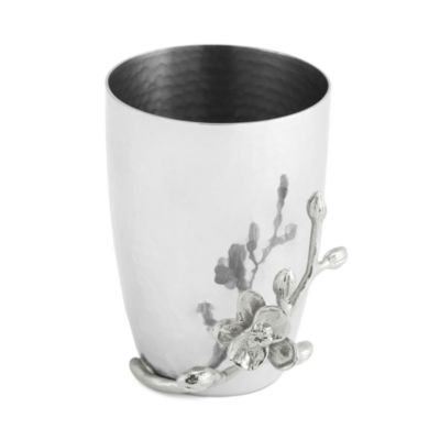 White Orchid Toothbrush Holder