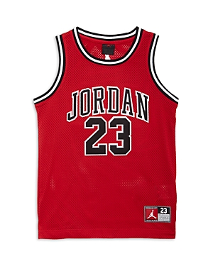 Shop Jordan 23 Jersey - Big Kid In Gym Red