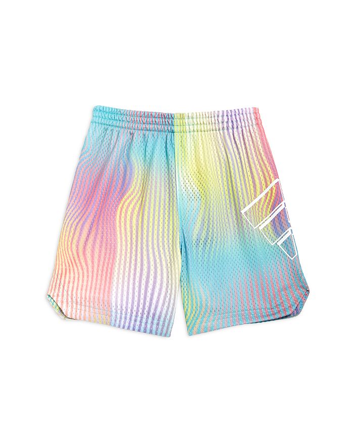 Adidas Boys' Solarized Wave Print Shorts - Little Kid | Bloomingdale's