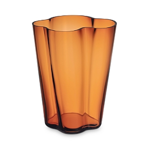 Iittala Aalto 10.5-inch Vase In Orange