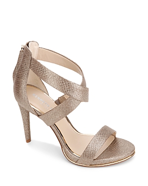 Kenneth Cole Women's Brooke Strappy High Heel Sandals In Champagne