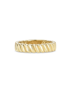 14K Yellow Gold Coil Ring