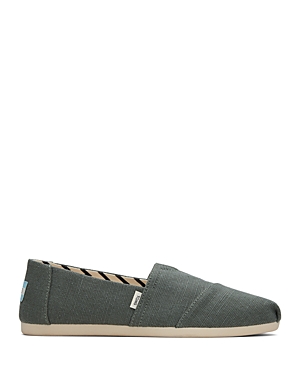 Toms Women's Printed Alpargata Flats Women's Shoes In Green