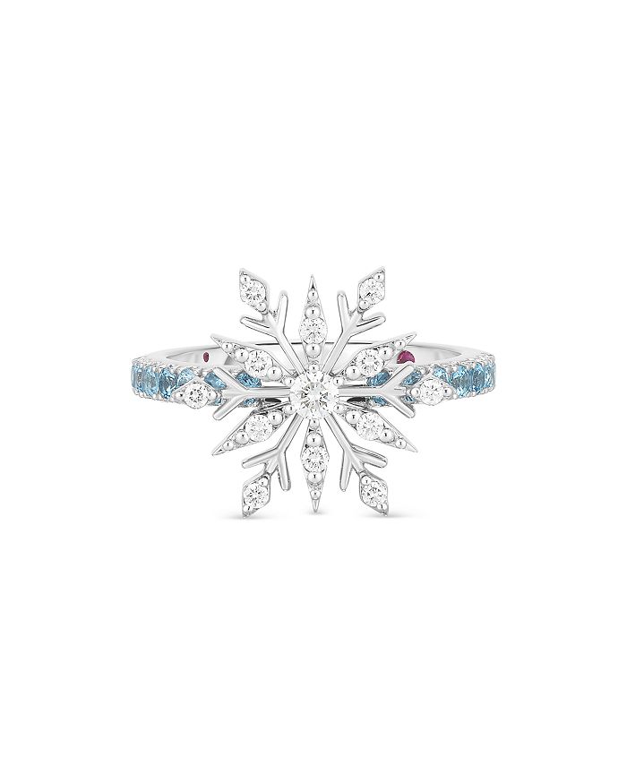 Frozen cheap snowflake ring