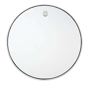 Regina Andrew Design Design Hanging Circular Mirror In Nickel