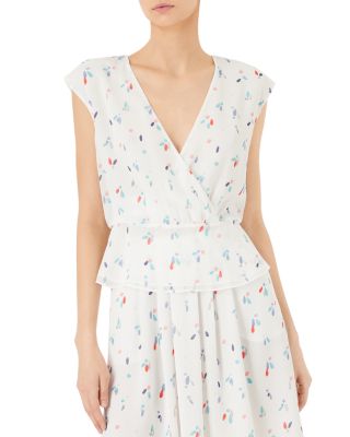 Emporio Armani - Crossover Peplum Top