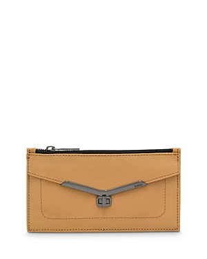 Botkier Valentina Small Clutch In Camel/gunmetal