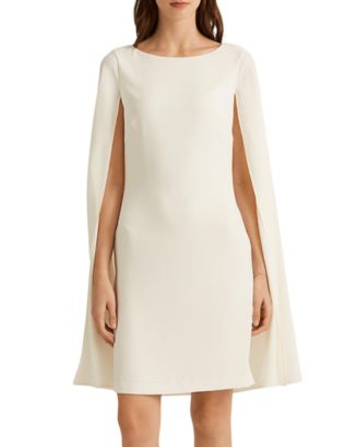 Ralph lauren cape overlay dress on sale